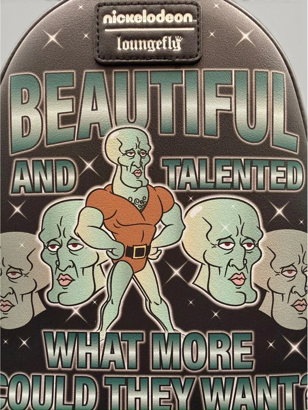 Loungefly SpongeBob SquarePants Handsome Squidward Backpack